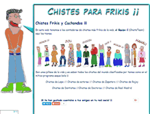 Tablet Screenshot of chiste.org.es